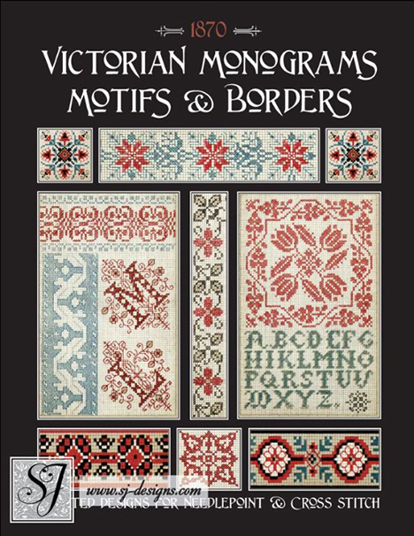 Victorian Monograms, Motifs & Borders from 1870