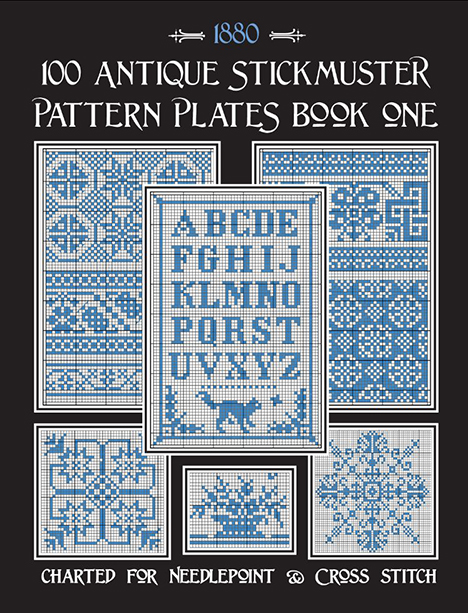 100 Antique Stickmuster Pattern Plates Book One