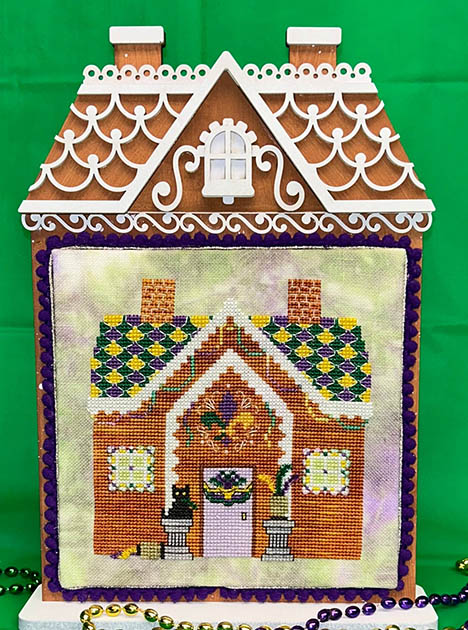 All Seasons Gingerbread House Collaboration - Maison de Maridi Gras