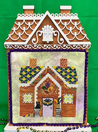 All Seasons Gingerbread House Collaboration - Maison de Maridi Gras