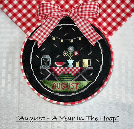 A Year In The Hoop - August