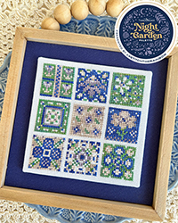 Moon Flower Patches - XStitch The Rainbow series