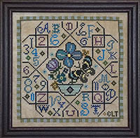 Sampler Tile #1 Blue