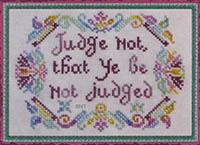 Judge Not