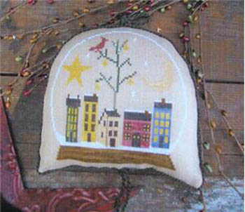 Snowglobe Ornament 2013 - Saltbox Christmas