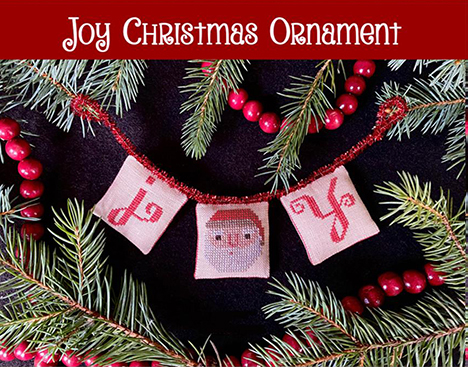 Joy Christmas Ornament