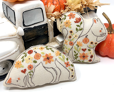 Autumn Animal Pillows