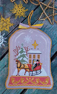 Glass Cloche Series - Sleigh Ride