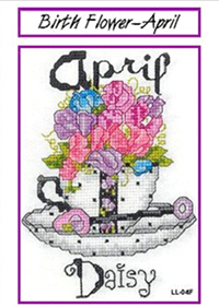 Teacup Birth Flower - April