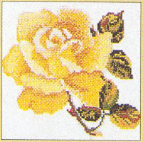 Single Yellow Rose Kit