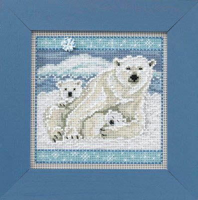 2014 Winter Button & Bead - Polar Bears