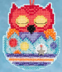 Owlets Charmed Ornaments - Huey