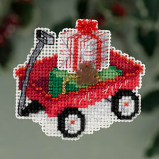 2013 Winter Holiday - Red Wagon