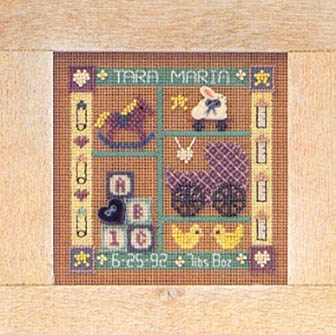 1998 Button & Bead - Baby Sampler