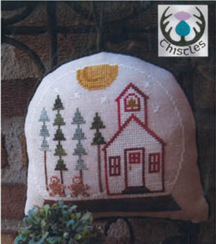 Snowglobe Ornament 2015 - Schoolhouse Christmas