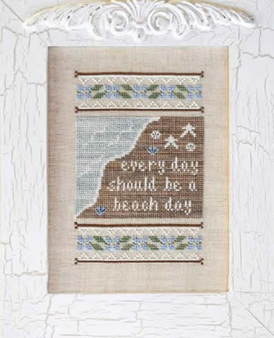 BEACH DAY FROM COUNTRY COTTAGE NEEDLEWORK