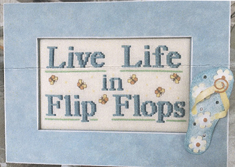 LIVE LIFE IN FLIP FLOPS BY KAY'S FRAMES